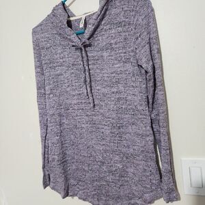 Ever Hottie Lightweight Hoodie Sweater Size Small Gray Color New.